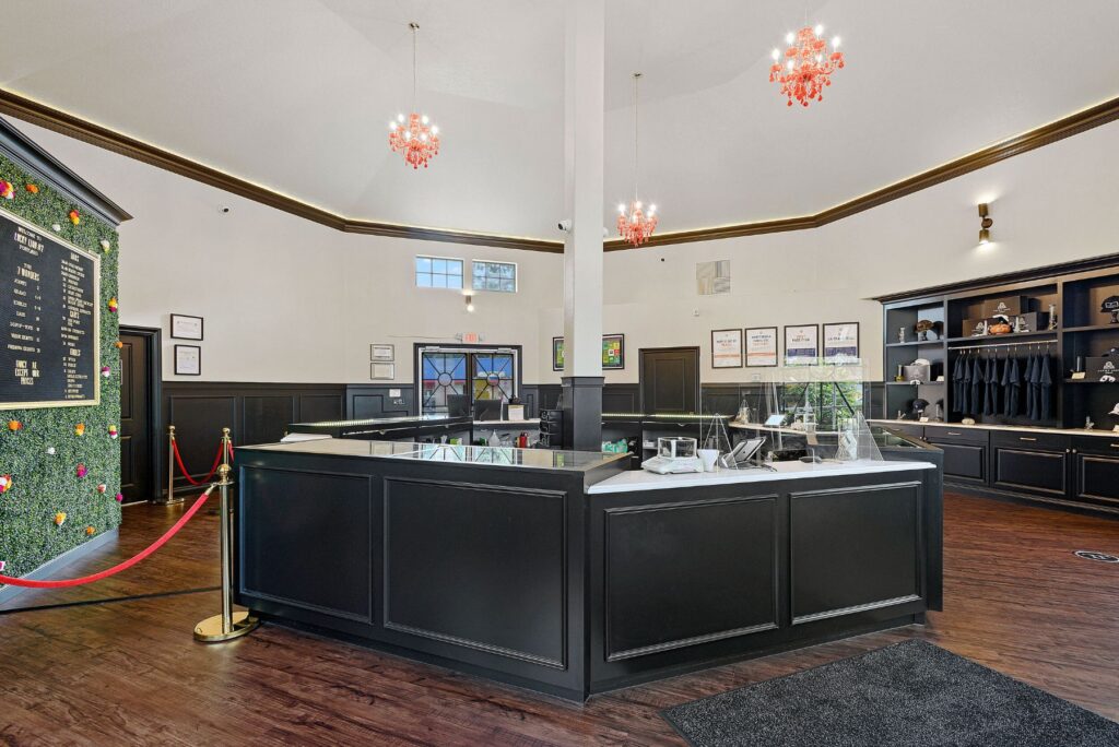 interior photo of Powell dispensary