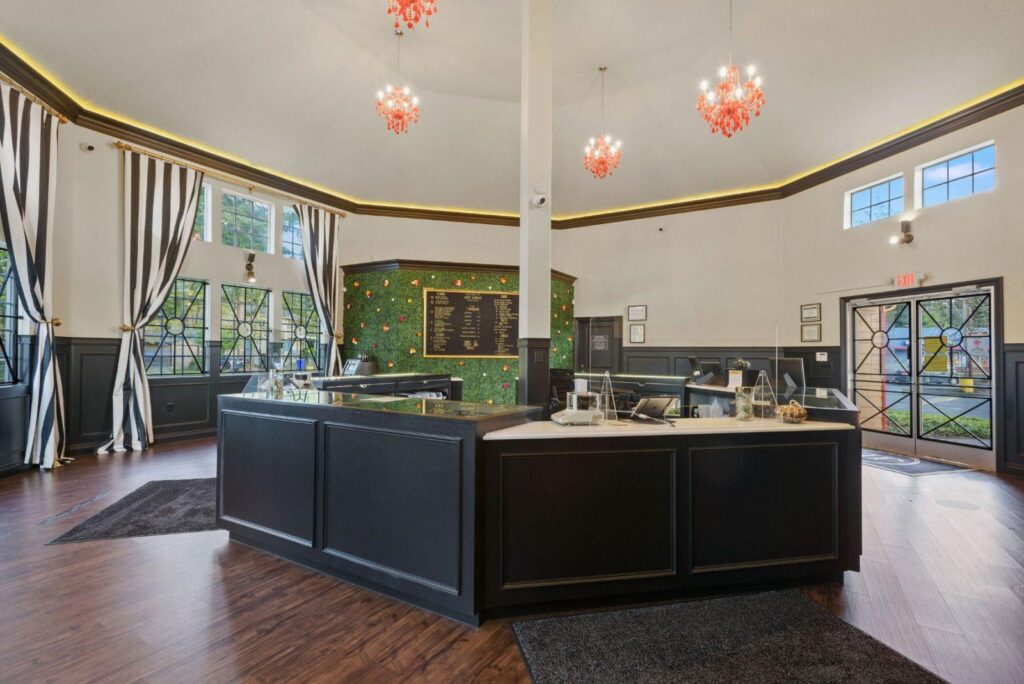 interior photo of Powell dispensary