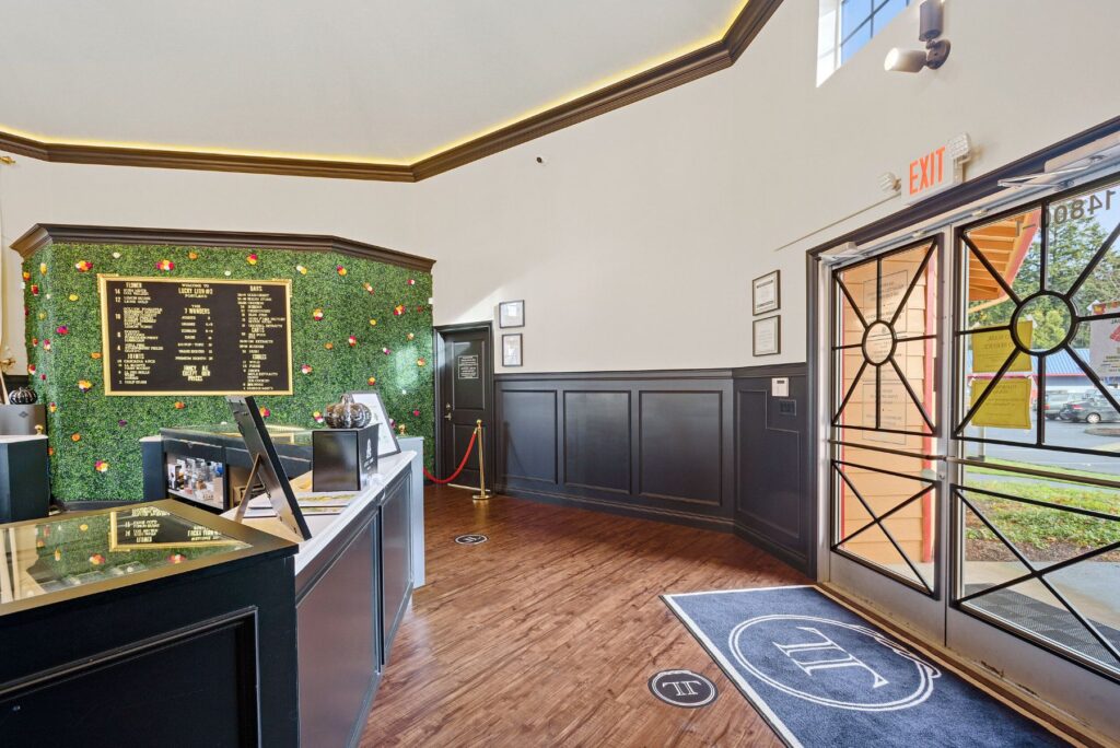 interior photo of Powell dispensary