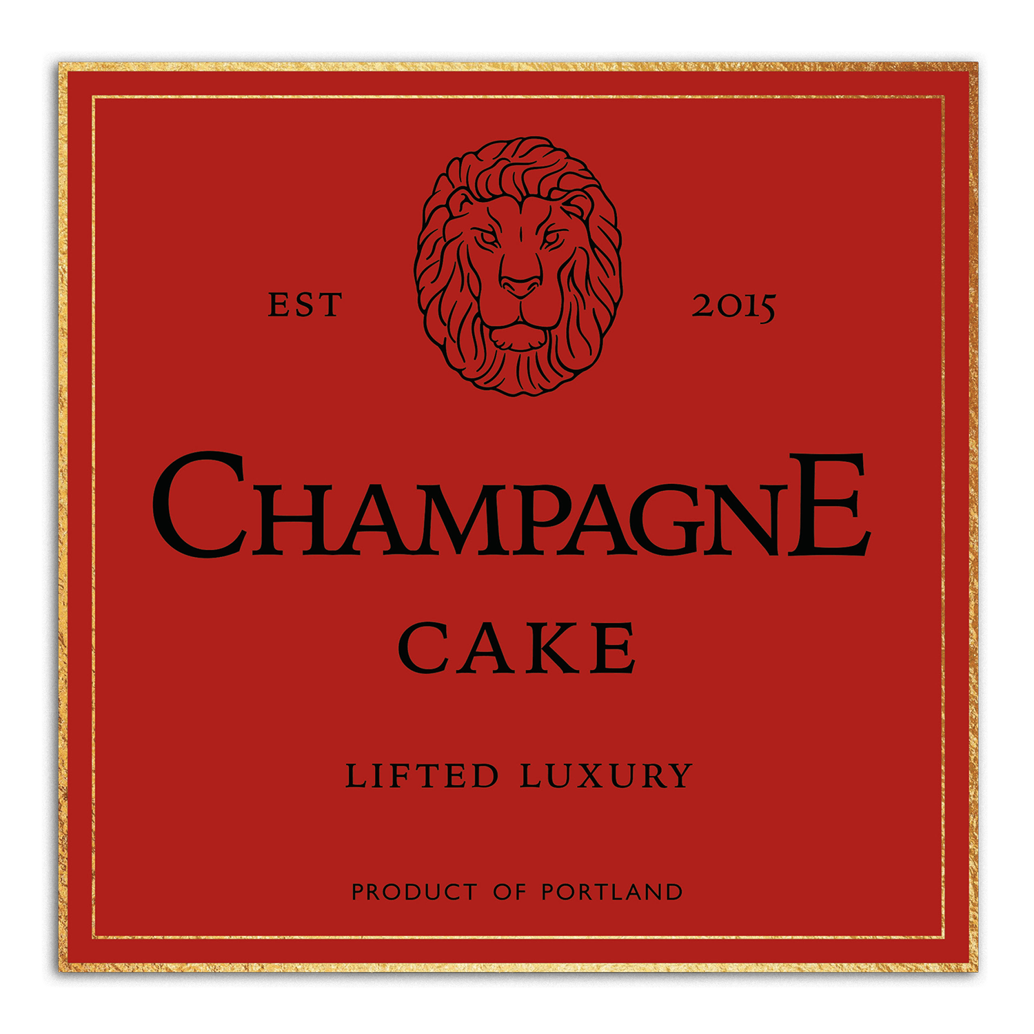 Champagne Cake Logo