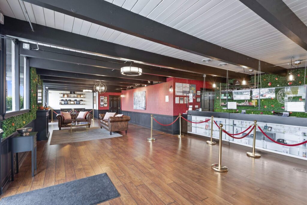 interior photo of Eugene dispensary