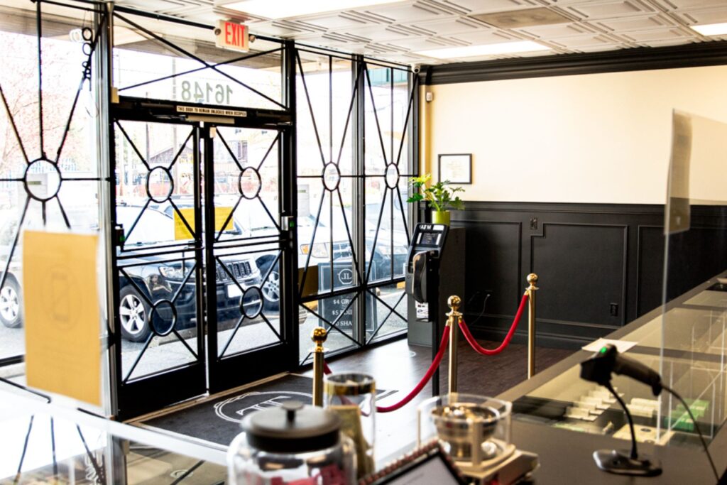 interior photo of Sandy dispensary