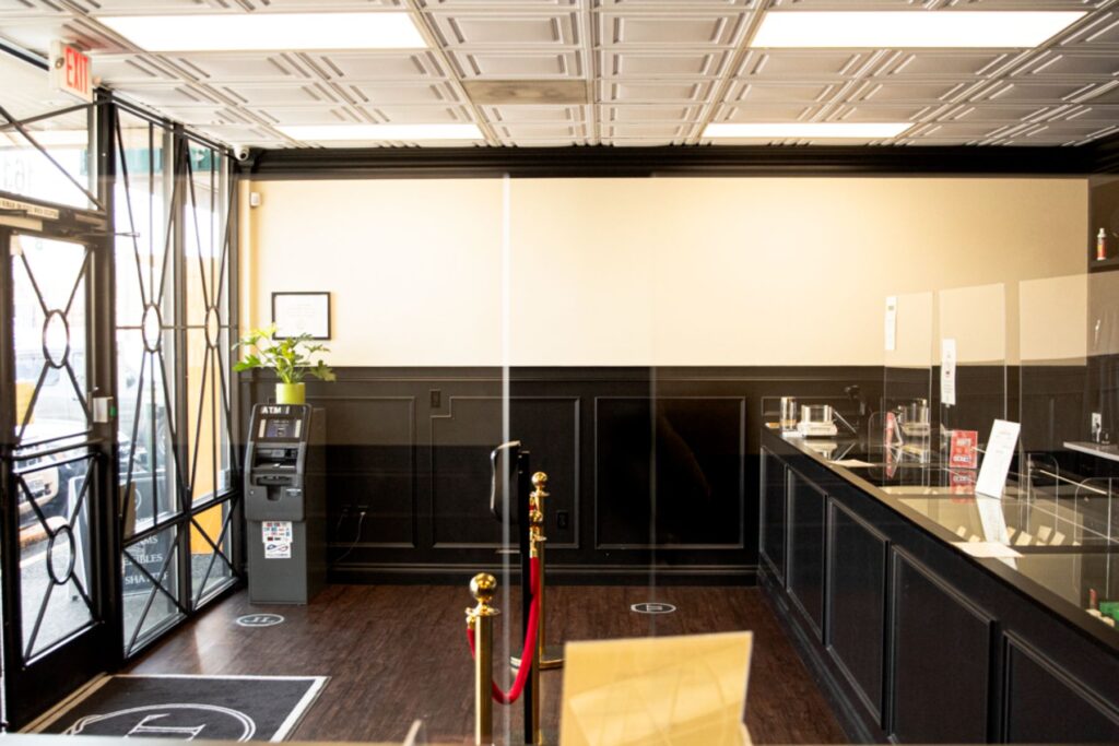 interior photo of Sandy dispensary